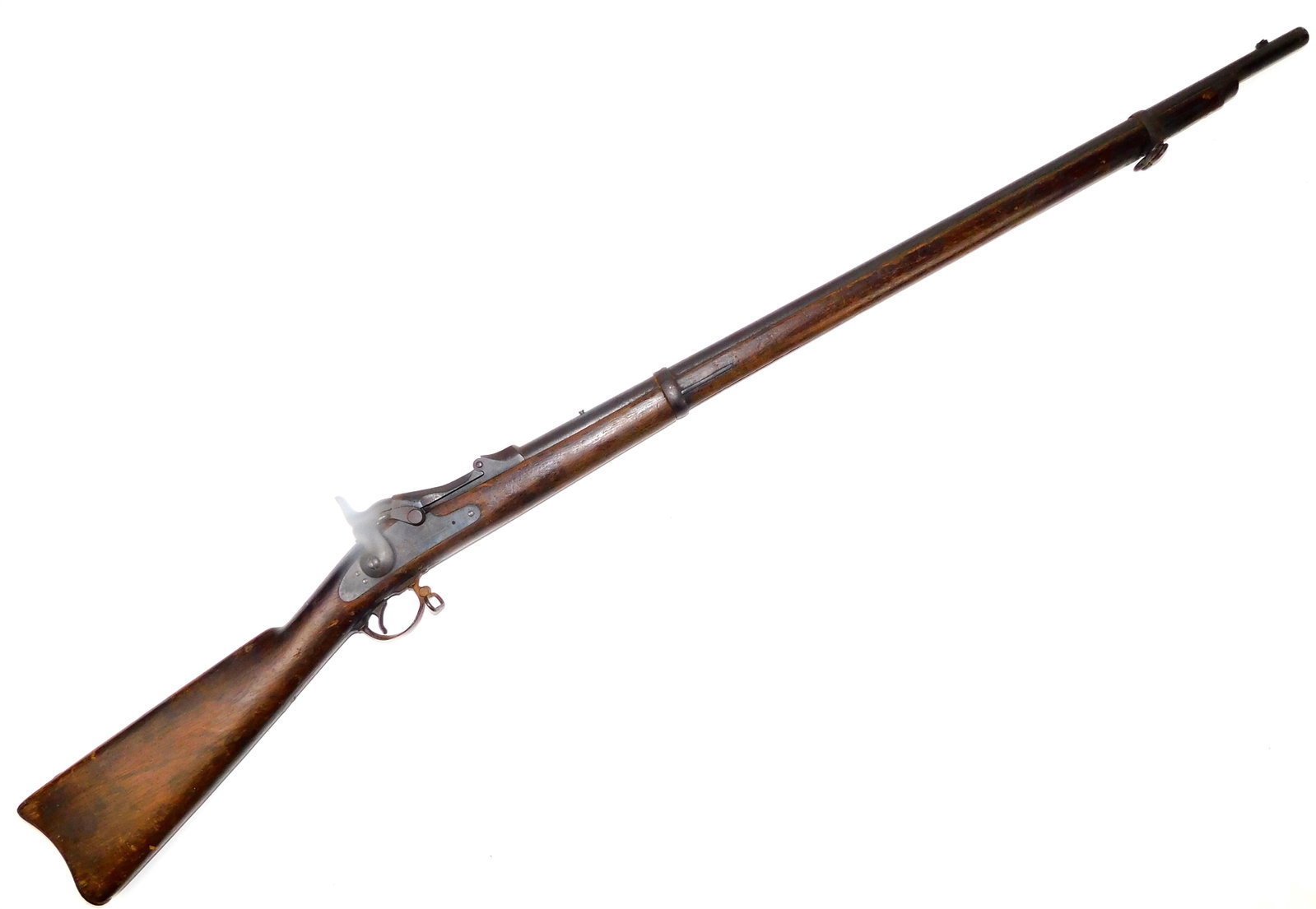 Antique 19 Century US Springfield Model 1873 Trapdoor Rifle (1 of 19)
