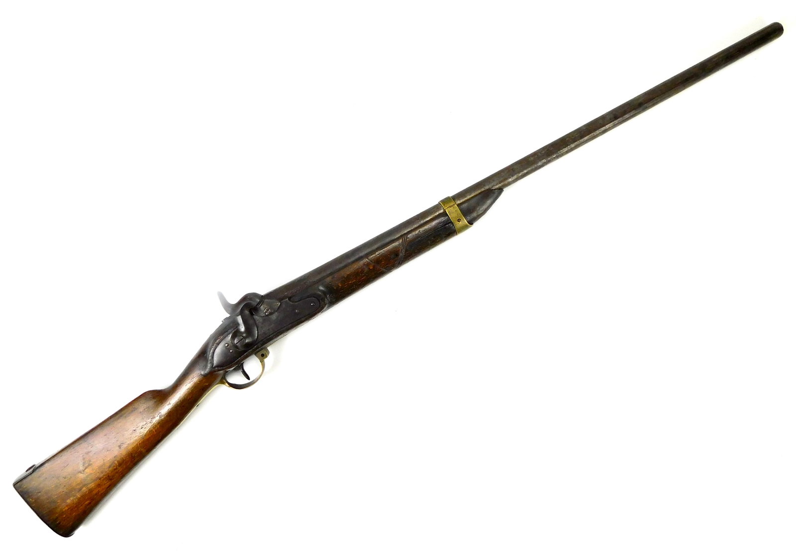 Antique US Civil War German Prussian Made Potsdam Percussion Rifle Musket (1 of 20)