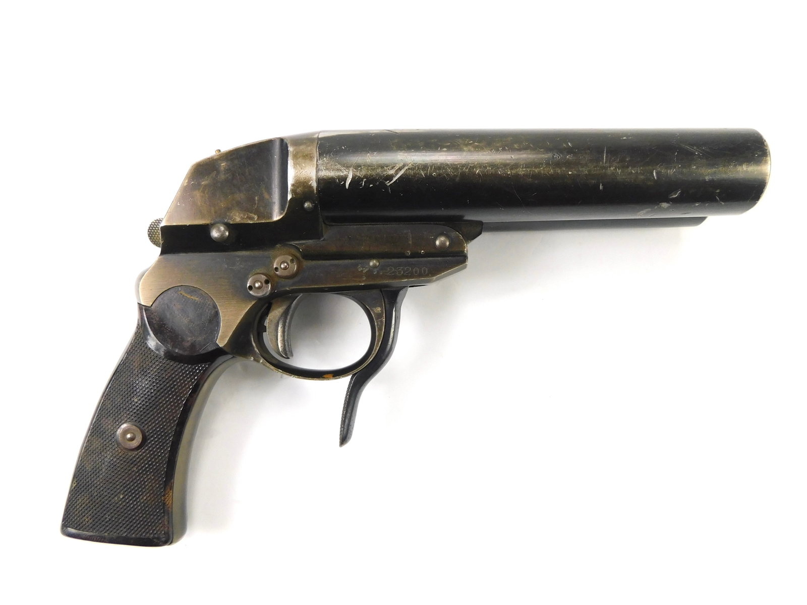 Rare German Germany WW2 Vintage Double Barrel Flare Gun (1 of 18)