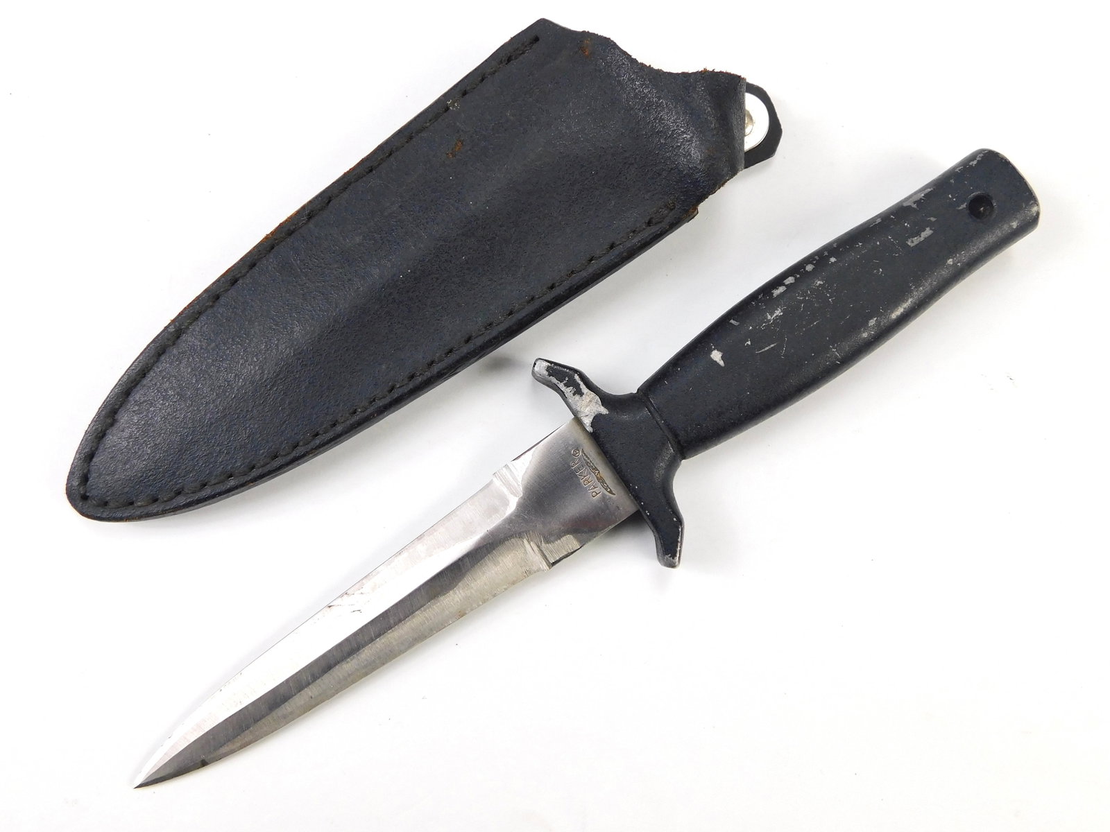 Vintage Parker Japan Japanese Boot Fighting Knife w/ Sheath (1 of 17)