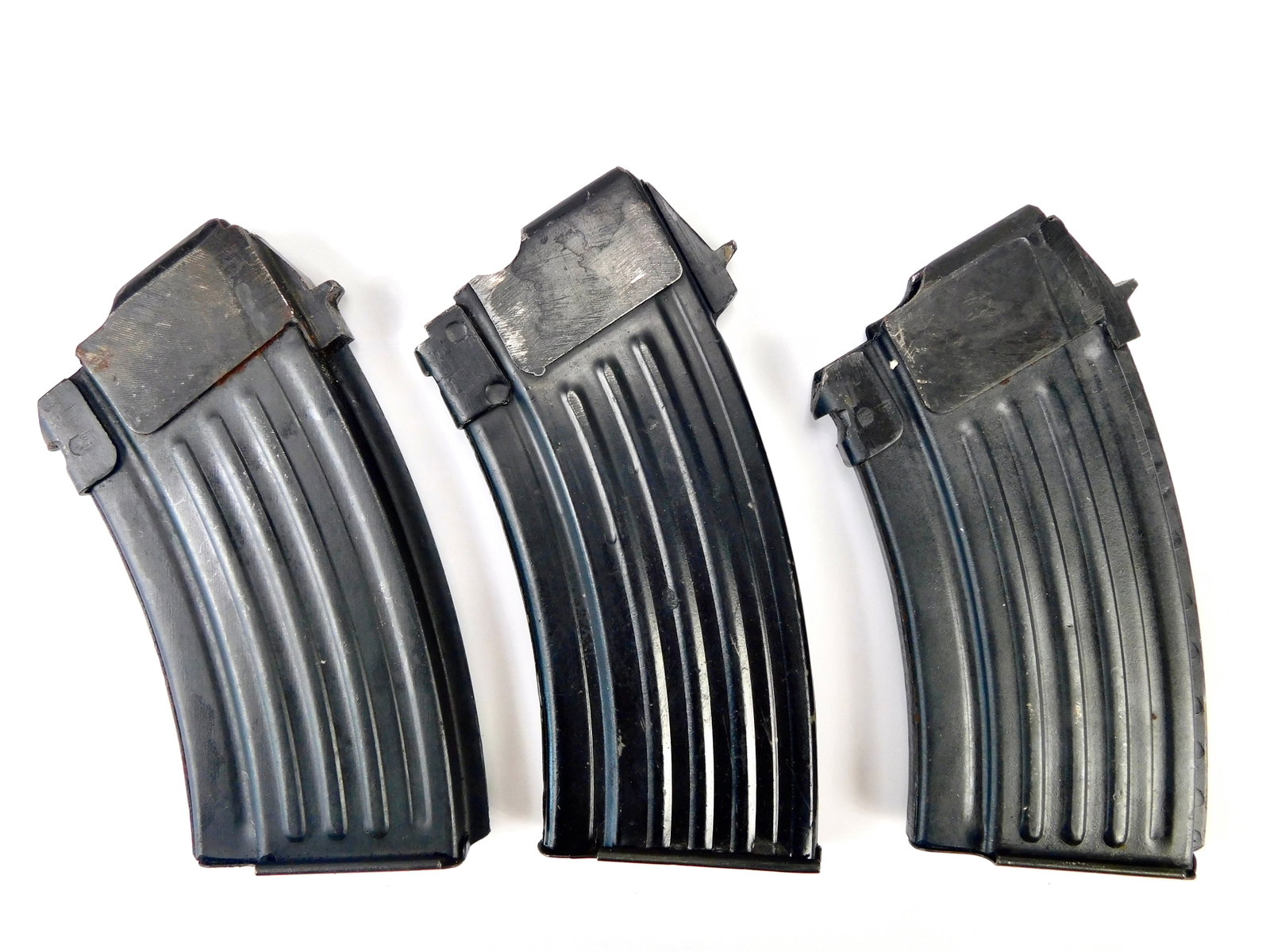 Lot 3 Romanian Romania Single Stock 7.62 x 39 AK-47 10 Round Magazine (1 of 6)