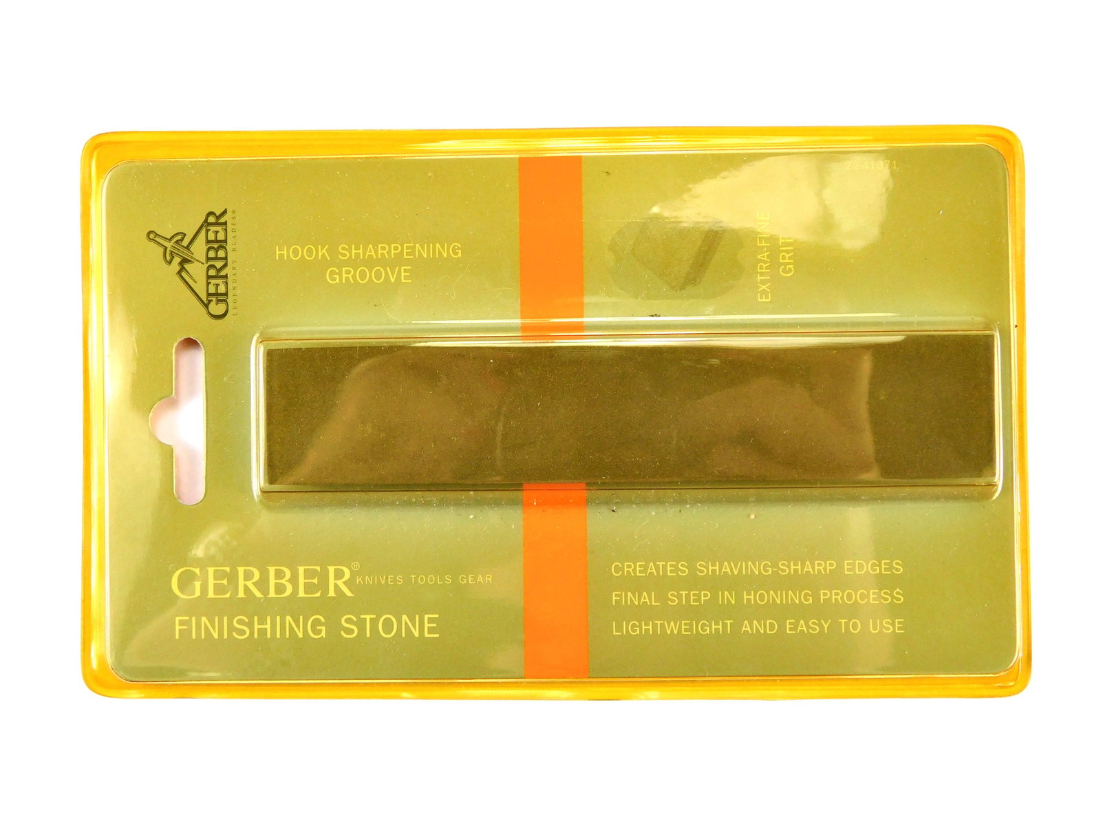 Gerber Finishing Stone Hook Sharpening Groove Extra Fine Grit Knife Sharpener (1 of 4)