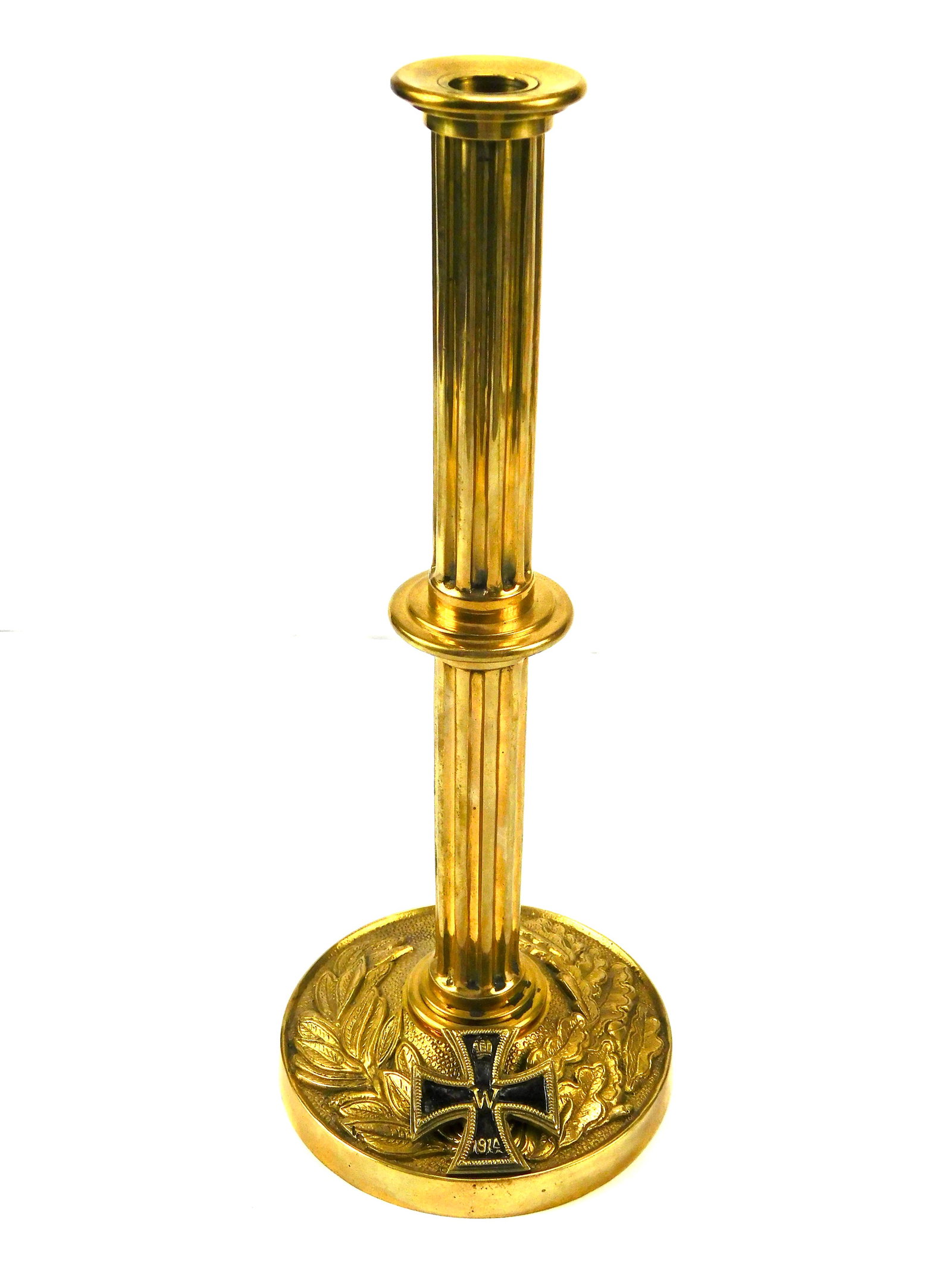 German Germany WW1 Candle Holder Iron Cross Order Military Décor (1 of 9)