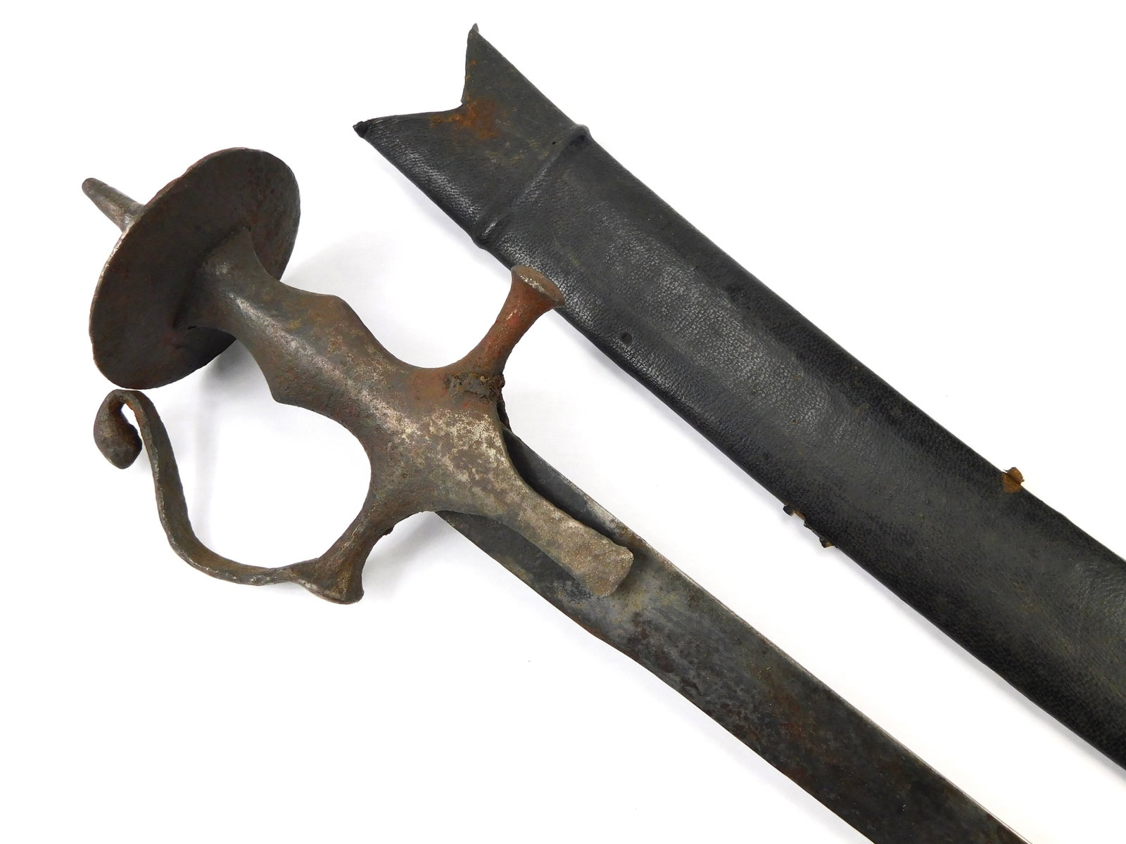 Antique Indian India Tulwar Talwar Curved Sword Saber (1 of 19)