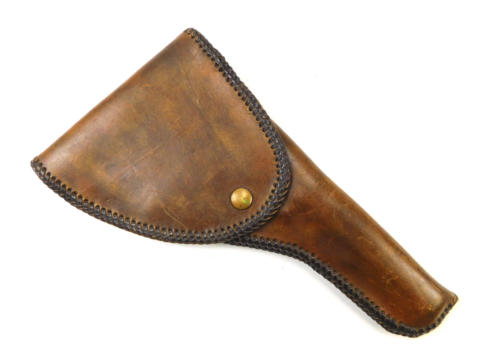 Vintage US Custom Made Leather Pistol Revolver Gun Holster (1 of 8)