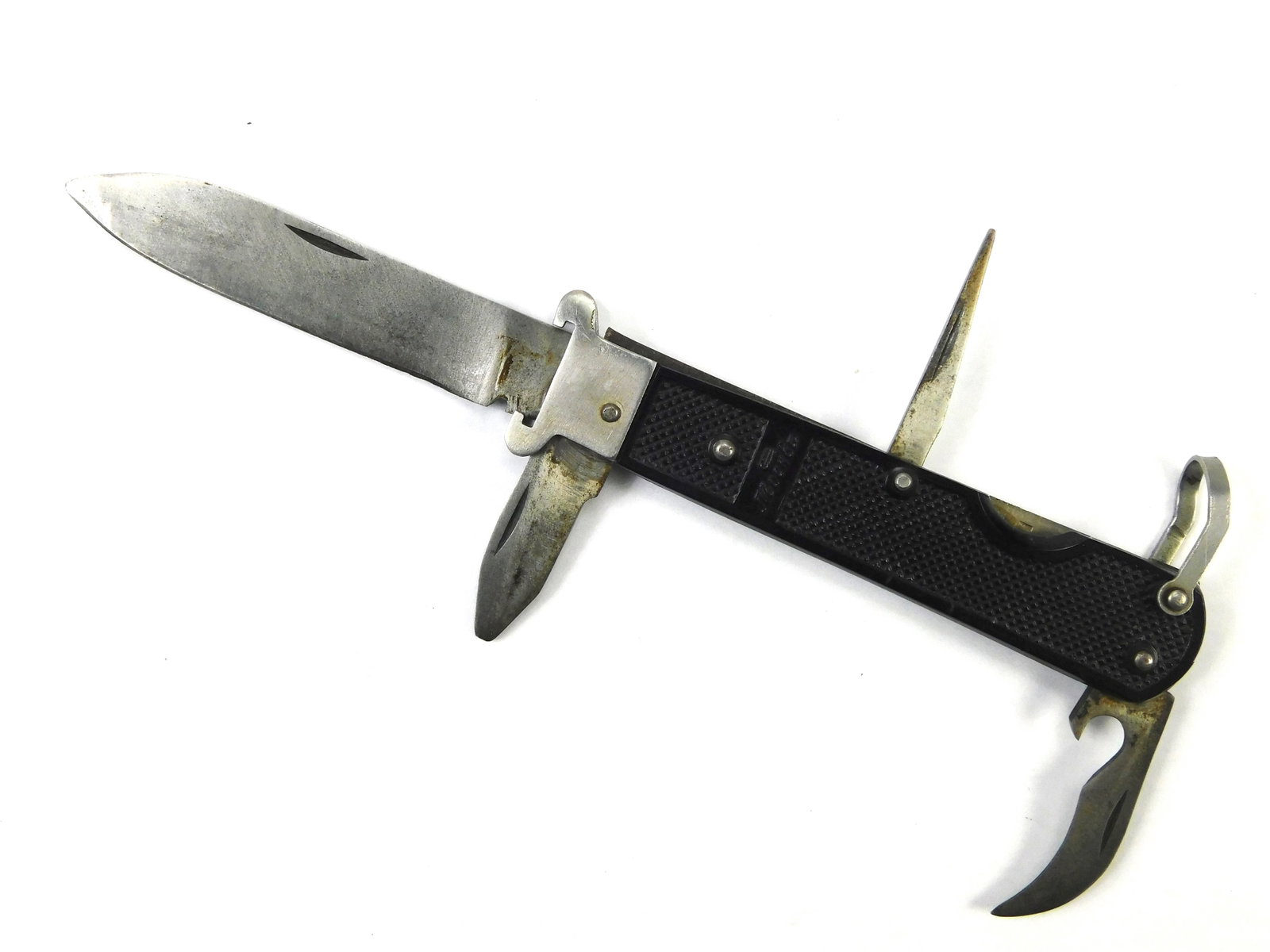 RARE Vintage Soviet Russian Russia USSR Moscow Hunting Folding Pocket Knife (1 of 17)