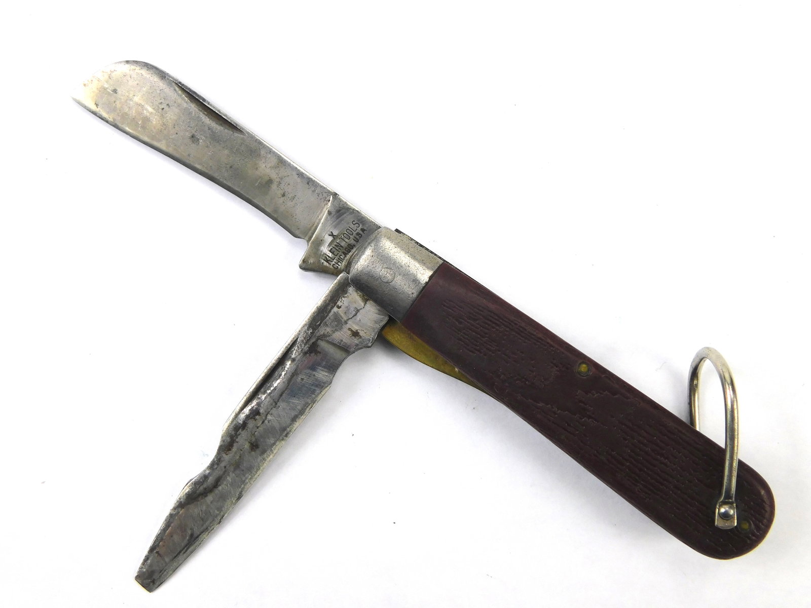 Vintage US KLEIN TOOLS Chicago Folding Pocket Knife (1 of 12)