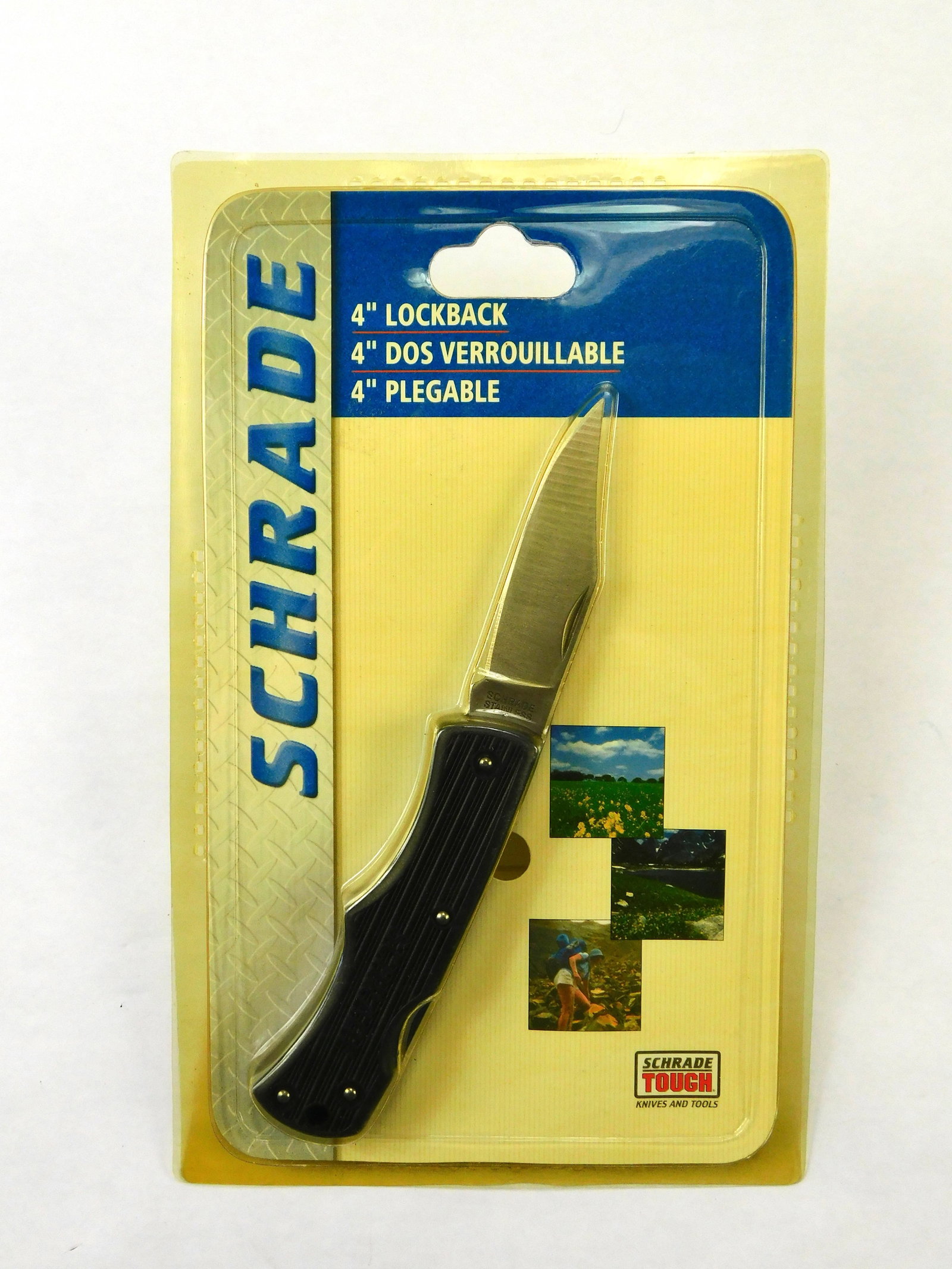 Vintage Schrade Tough Lockback Folding Pocket Knife (1 of 4)