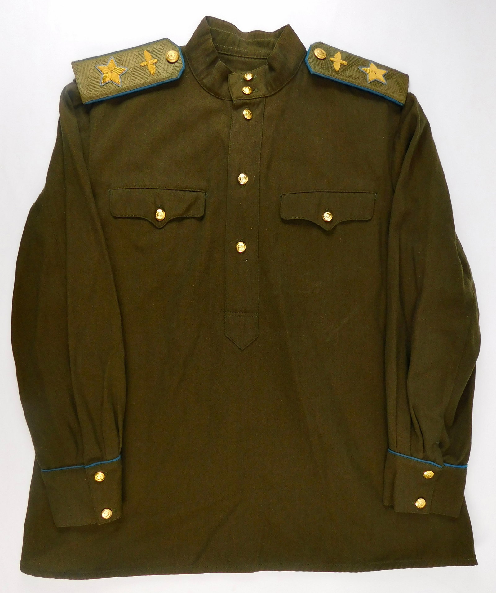 Soviet Russian Russia Union USSR WW2 Aviation Marshal Shirt Tunic Uniform Jacket (1 of 14)