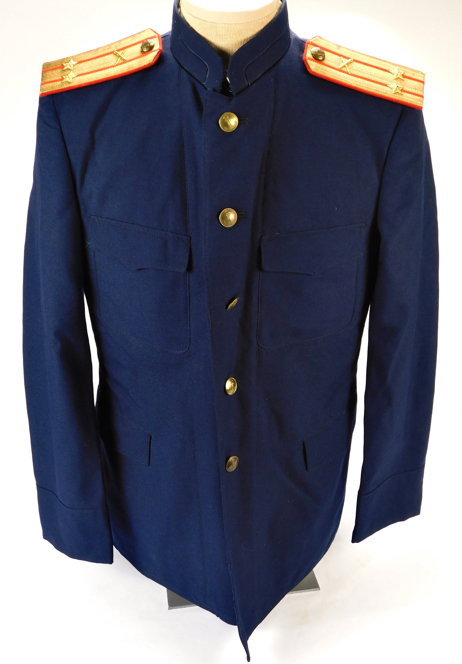 Soviet Russian Russia WW2 Vintage M 1943 Navy Artillery Officer's Tunic Uniform (1 of 16)