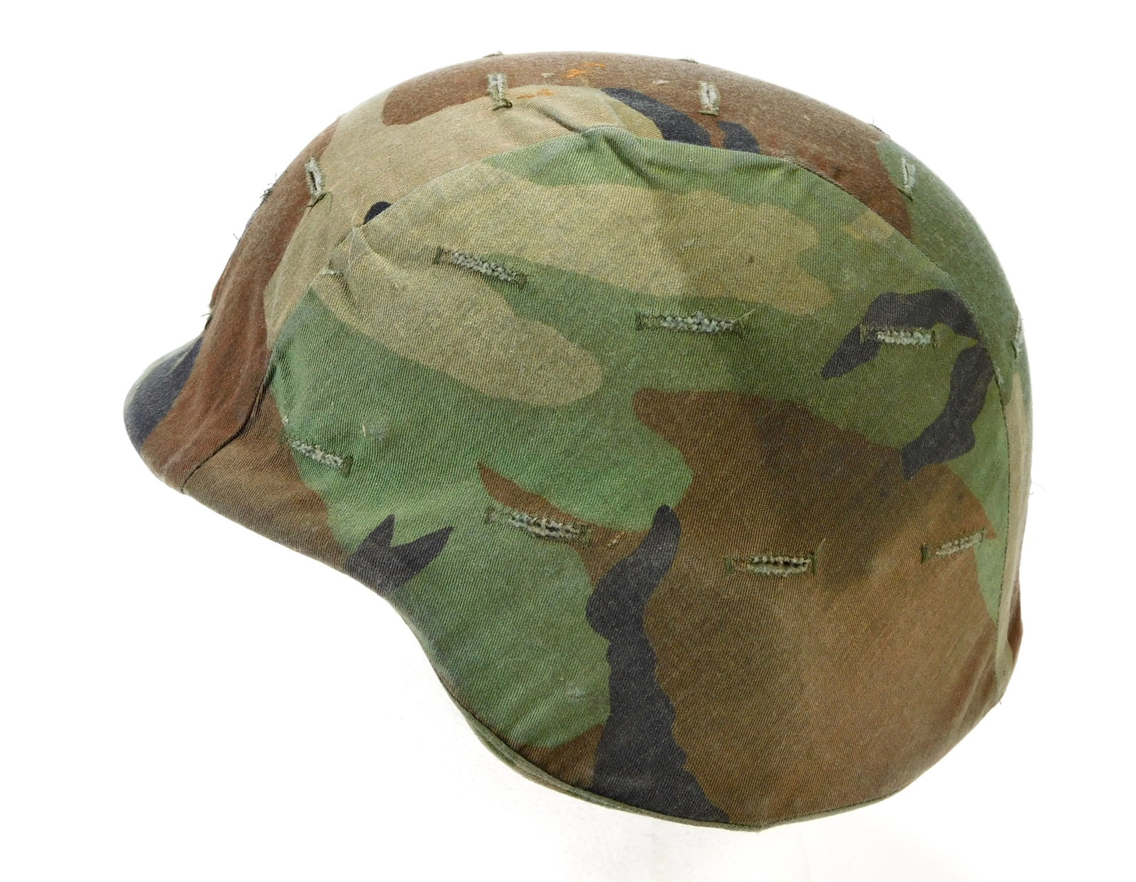 Vintage US Military Army Camo Helmet Hat: Vintage US Helmet