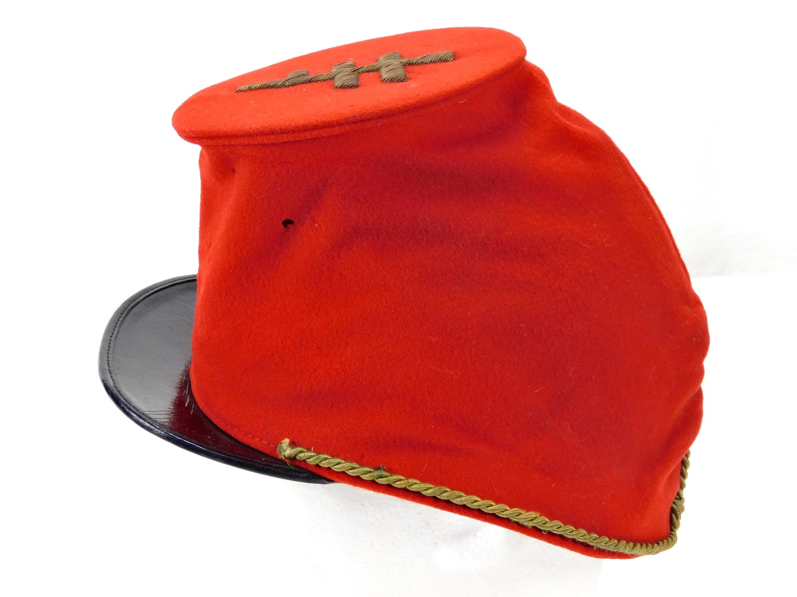 German Germany or Austrian Hungarian WW2 Chako Visor Hat Kepi Cap: German or Austrian-Hungarian WW2 Chako Hat