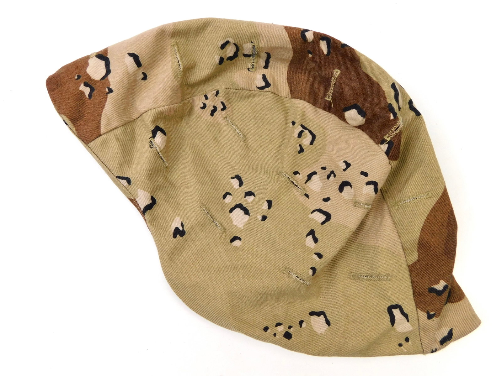 Vintage US Military Army Camo Hat Helmet Cover (1 of 5)