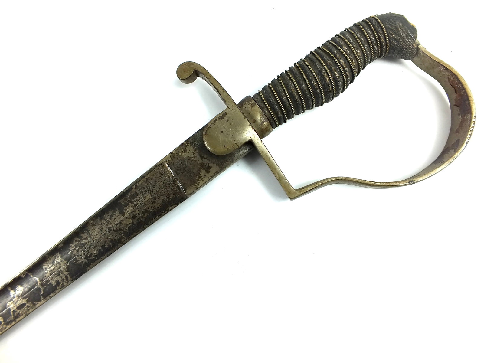 Antique 19 Century German Germany W. FINKE Engraved Guard Sword (1 of 20)
