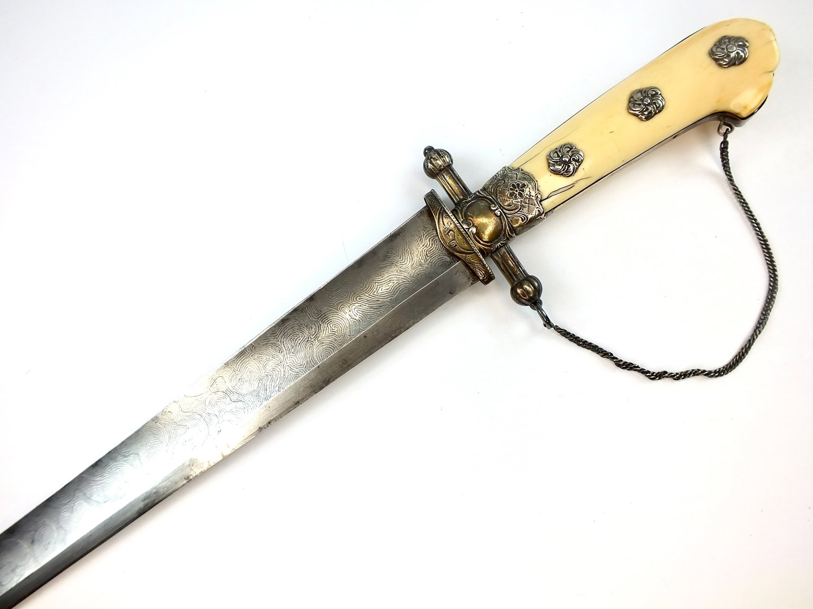 Antique Germany German 19 Century Large Hunting Dagger (1 of 14)
