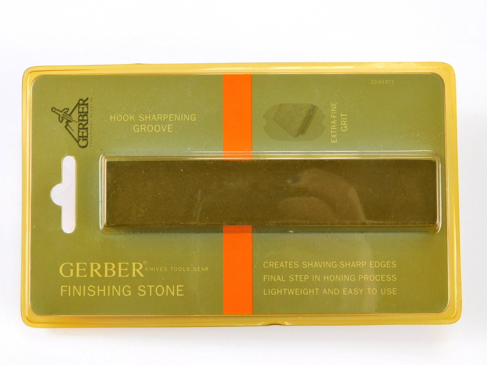 US Gerber Finishing Knife Sharpening Stone: US Gerber Finishing Stone. New old stock.