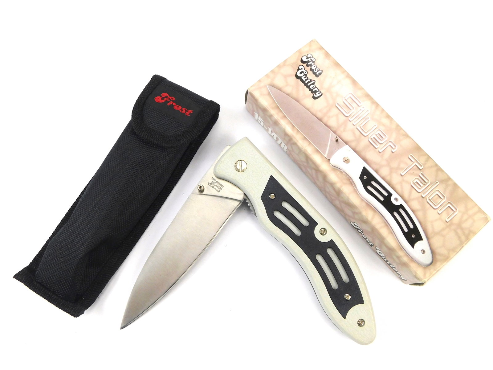 Frost Cutlery Siluer Talon Folding Pocket Knife (1 of 9)