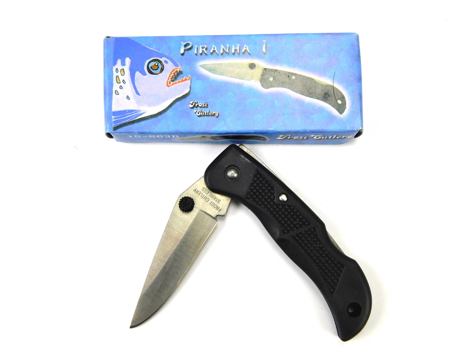 Frost Cutlery Piranha Folding Pocket Knife (1 of 7)