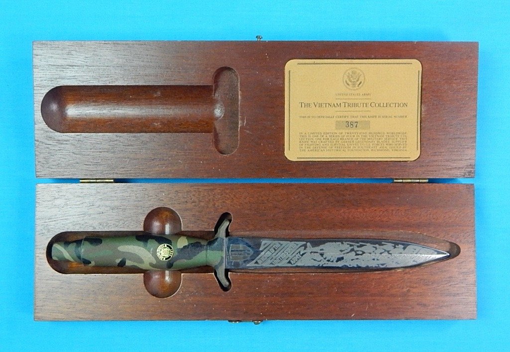 GERBER Limited MK2 Commando Vietnam Army Tribute Knife