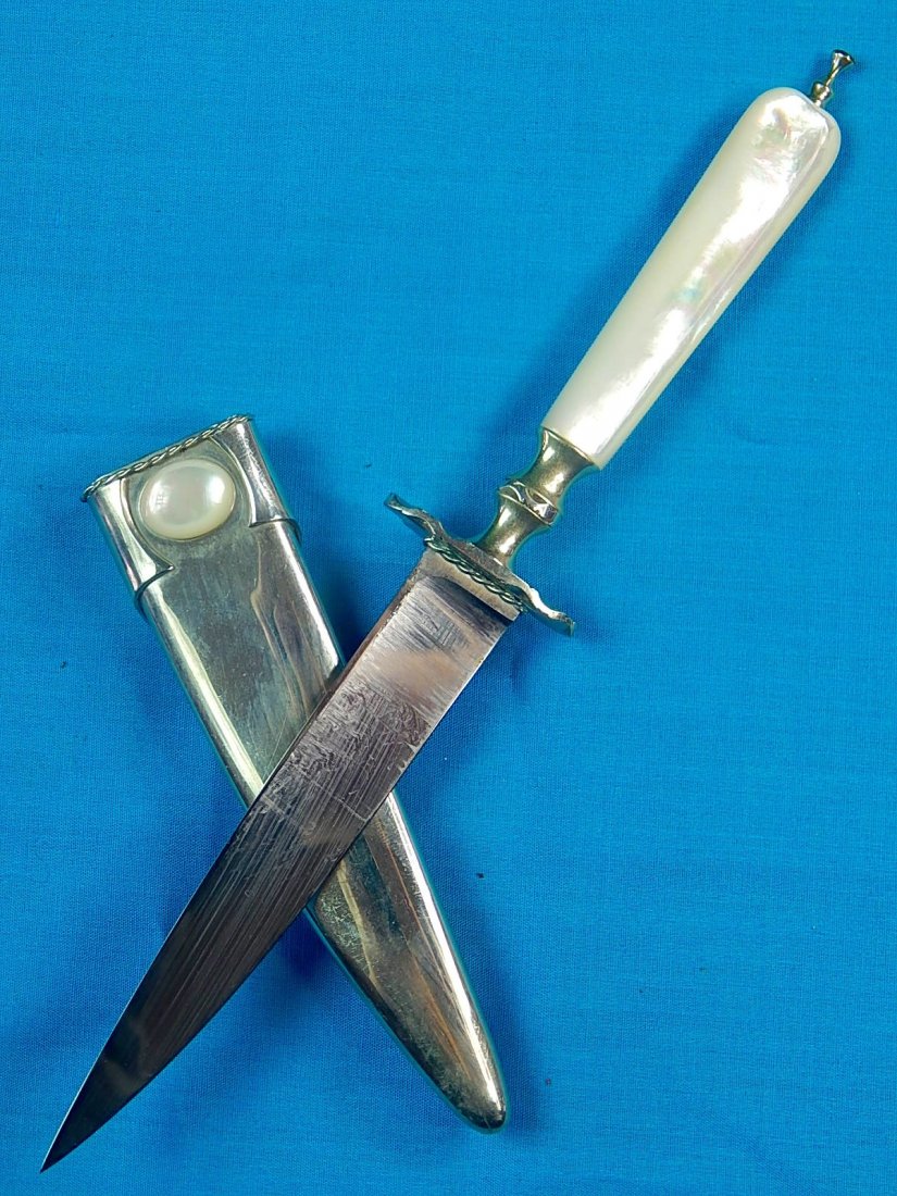 Custom Made LONGWORTH Fighting Hunting Knife Dagger