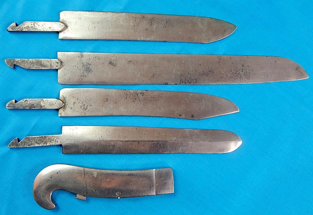 Antique British English Germany German 4 Blade Knife: NO BUYER"S PREMIUM! (BUYER"S PREMIUM 0%). Antique British or German Knife with 4 Detachable Blades.We accept payment by check or money orders.Pay Pal and bank transfers are accepted but an additional