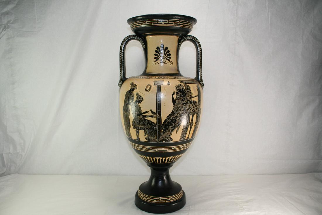 Greek Hand Painted Pottery Vase (1 of 7)