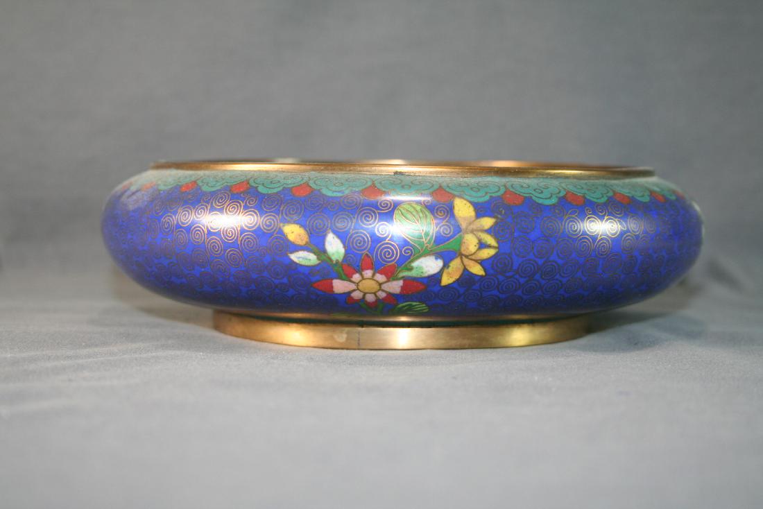 Chinese Cloisonne Water Pot (1 of 6)