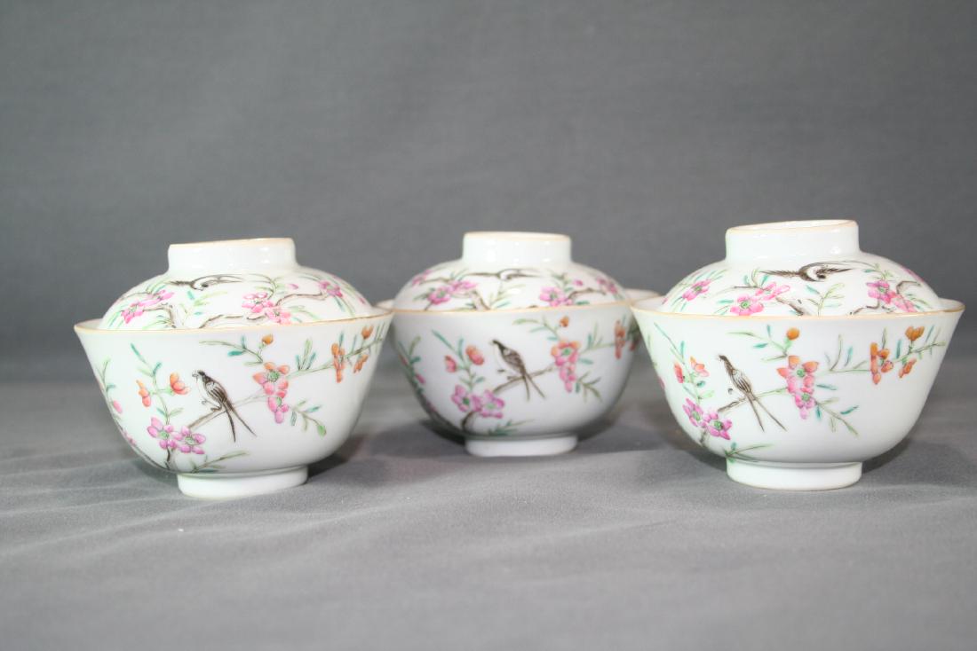 Group of Three Famille Rose Tea Cups (1 of 19)