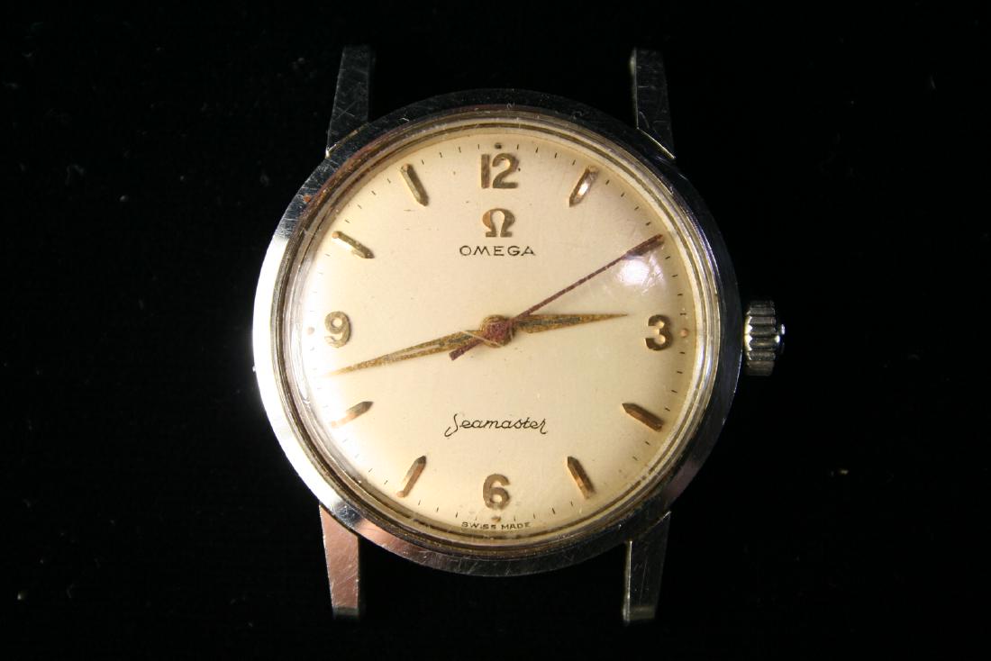 Gentleman's Omega SS Watch: Gentleman's Omega SS Watch, dial: 30mm.