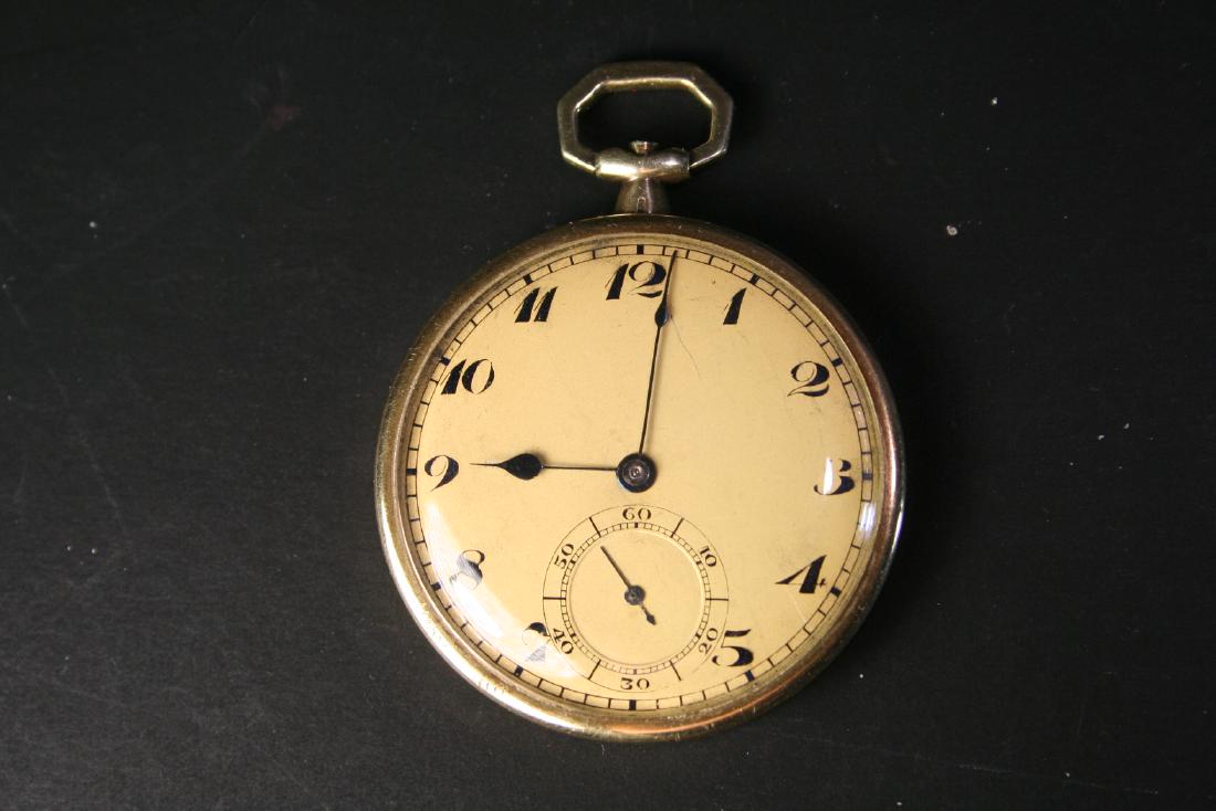 Haas Neveux & Co. 14K Gold Men's Pocket Watch (1 of 6)
