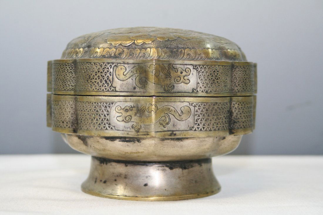 Gilt White Copper Phoenix Box (1 of 10)