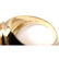 BVLGARI BULGARI 18K YELLOW GOLD LARGE CITRINE BAND RING - 6