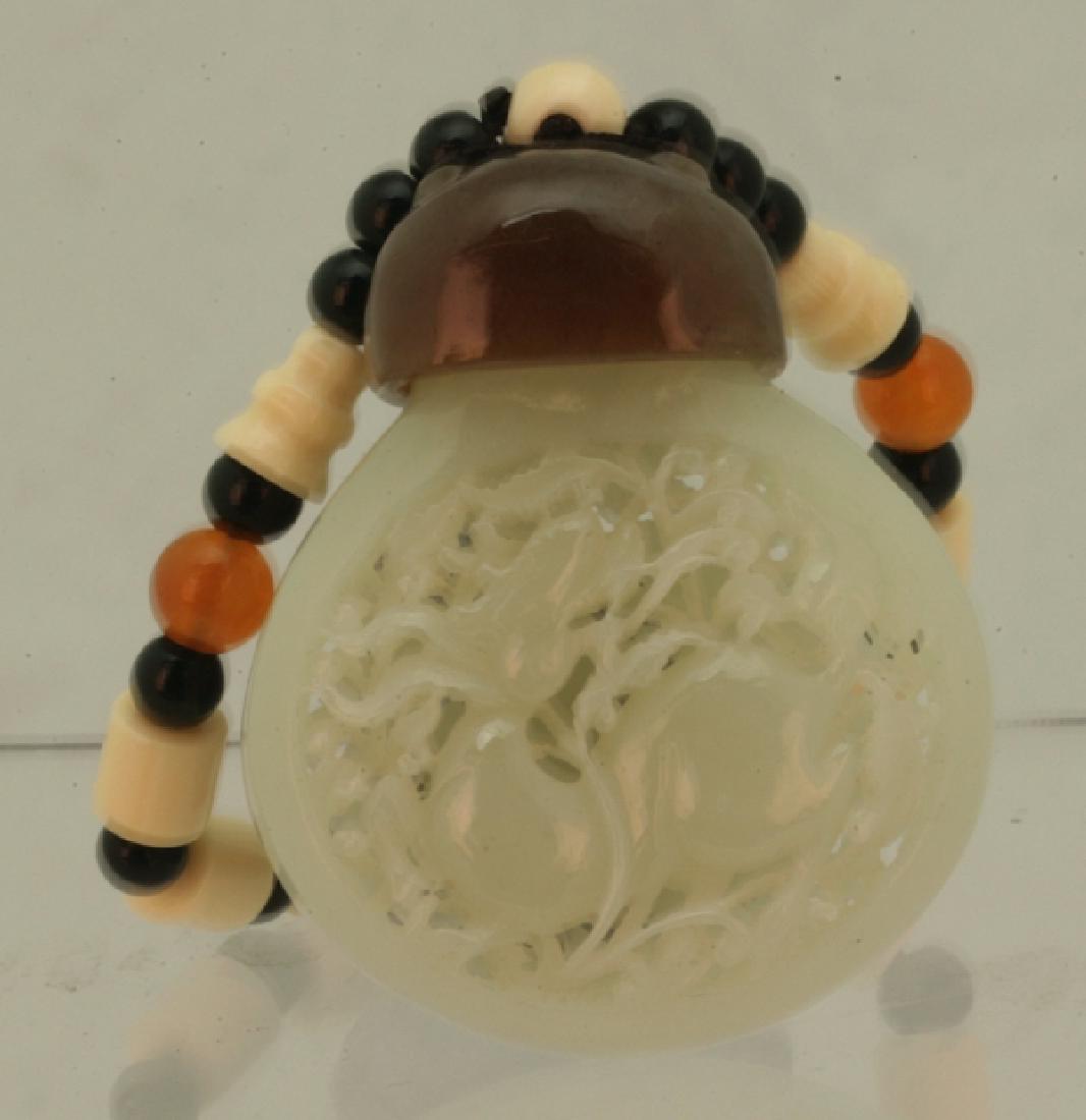 A White Jade Perfume Bottle  And a Bangle. (1 of 1)