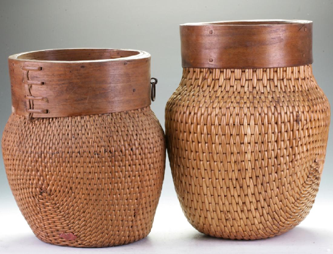 Two bamboo basket (1 of 2)