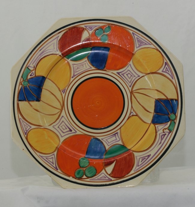 Clarice Cliff Plate (1 of 2)