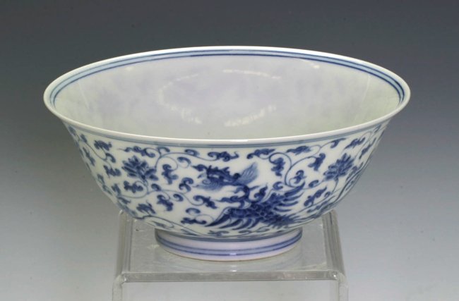 Blue and White Bowl (1 of 2)