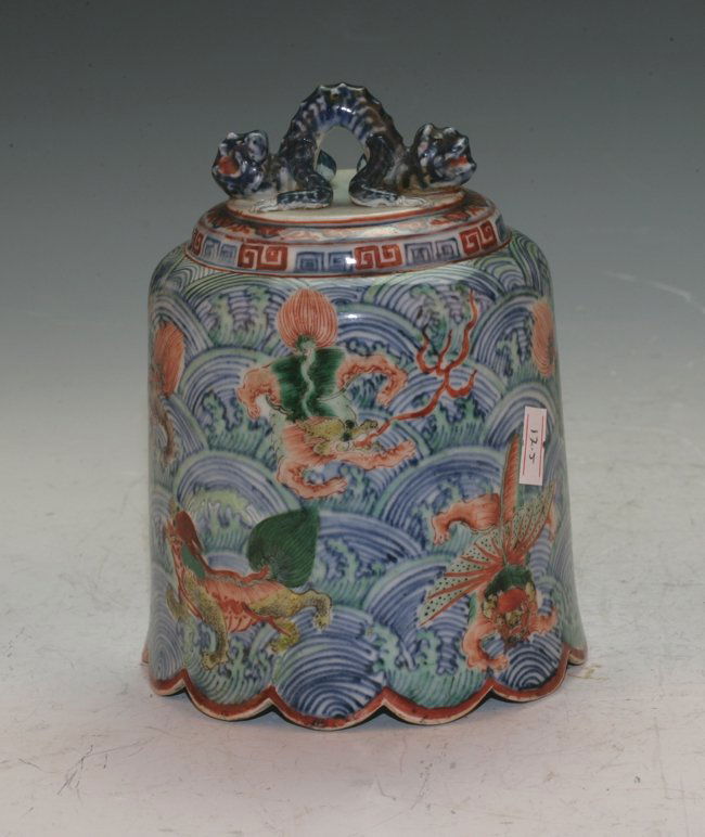 Chinese Porcelain Bell (1 of 1)