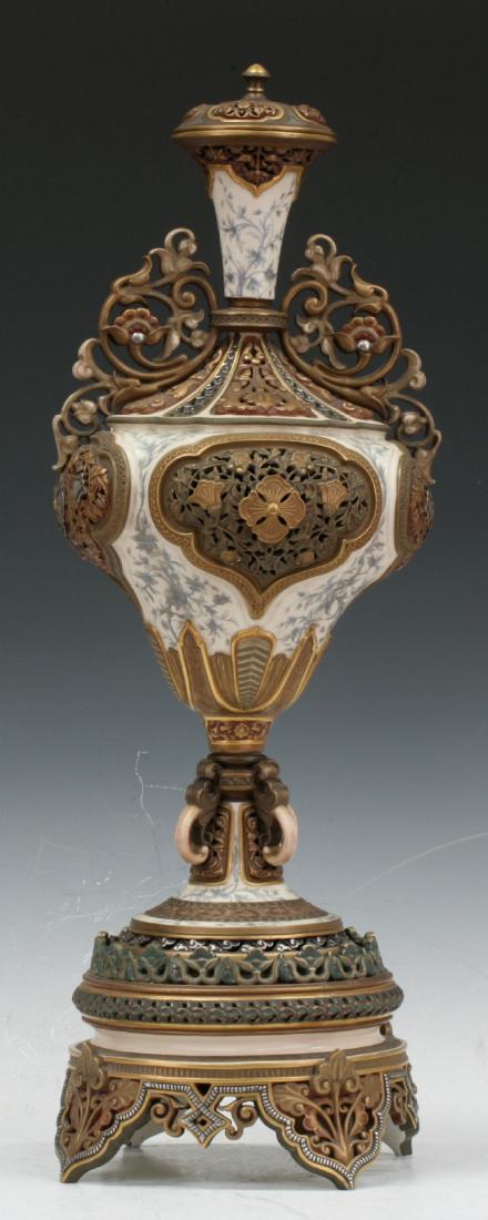 Royal Worcester exhibition very large vase (1 of 7)