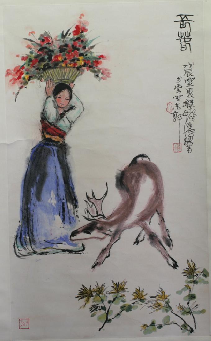 Chinese Scroll Painting (1 of 3)