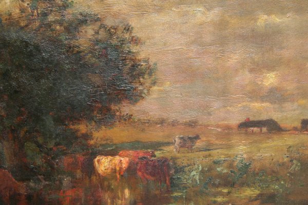 Arthur Parton Oil on Canvas - 2