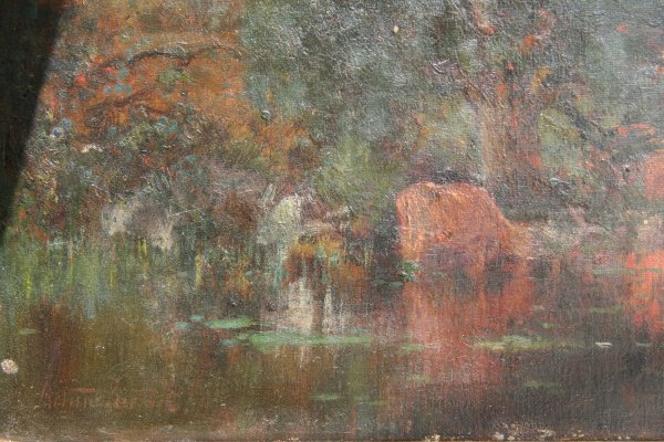 Arthur Parton Oil on Canvas - 3
