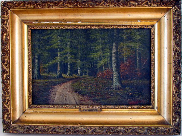 William McKendree Snyder (1848-1930) Oil on Canvas: William McKendree Snyder (1848-1930) Oil on Canvas, height 9 1/4, width 14, frame ht. 15, width 19 3/4 inches. More about the artist: A descendant of German immigrants, William McKendree Snyder was fr