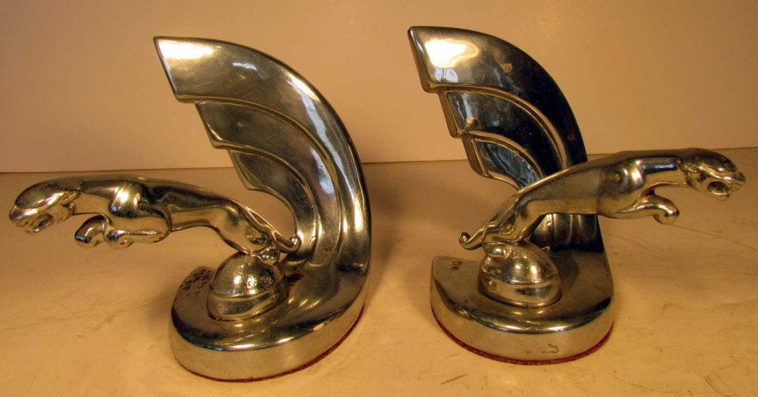 Art Deco Silver Panthers: Art Deco Silver Panthers, ht. 5