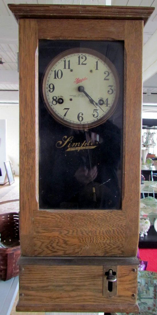 97: Simplex Time Recorder Clock - Oct 13, 2012 | ROYKA'S in MA