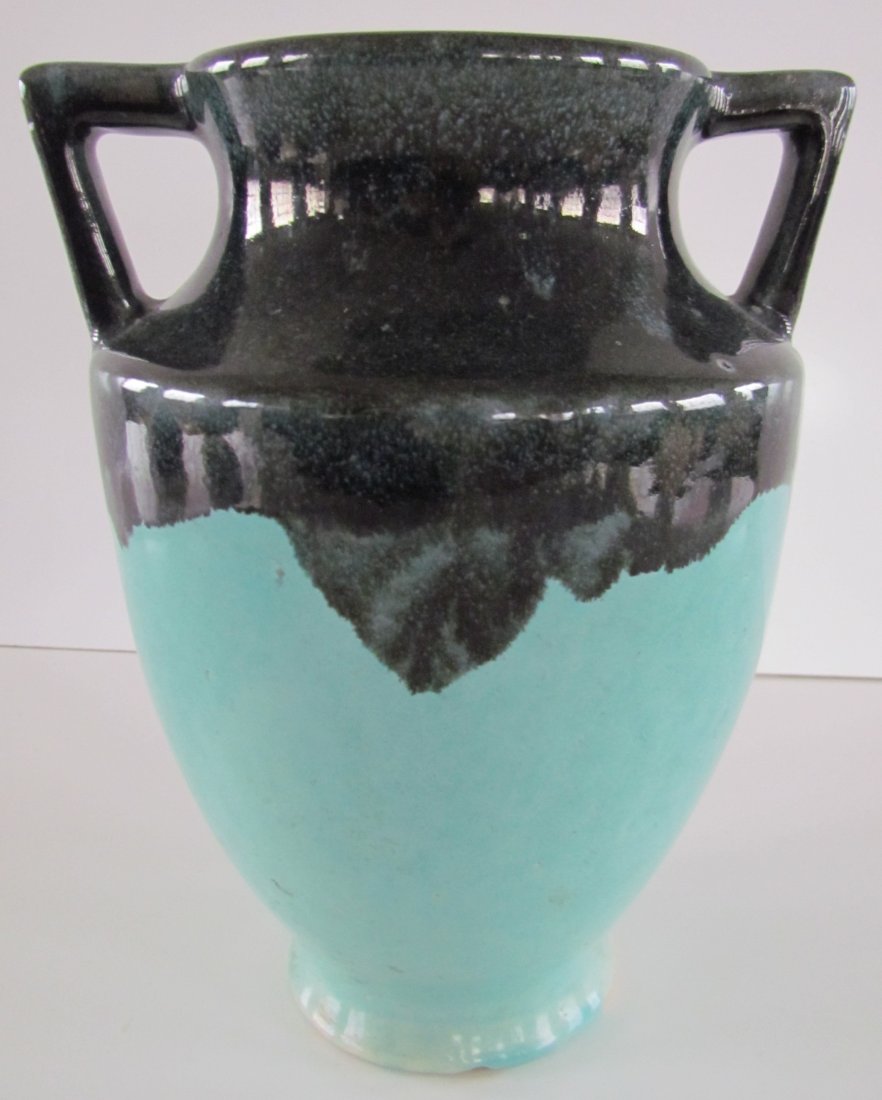 Art Pottery Vase: Art Pottery Vase, probably Fulper, marked 792, ht. 8 3/4, wd. 6