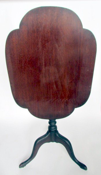 Early Tilt Top Candle stand: Early Tilt Top Candle stand, ht. 29 1/2, wd. 18 1/2