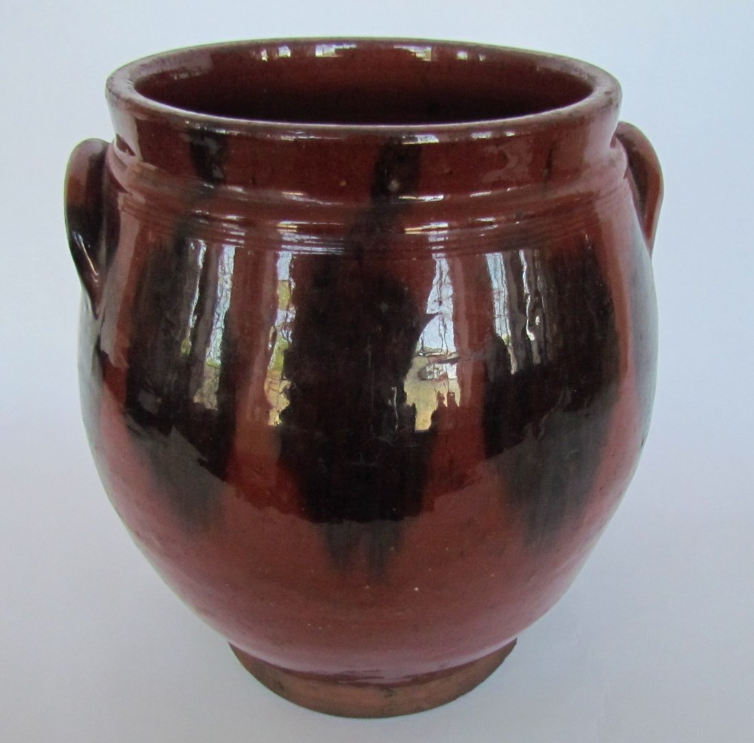Redware Jar: Redware Jar, ht. 9 1/2, wd. 8