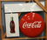 NOS 1948 Porcelain Coca Coca 2 sided hanging sign