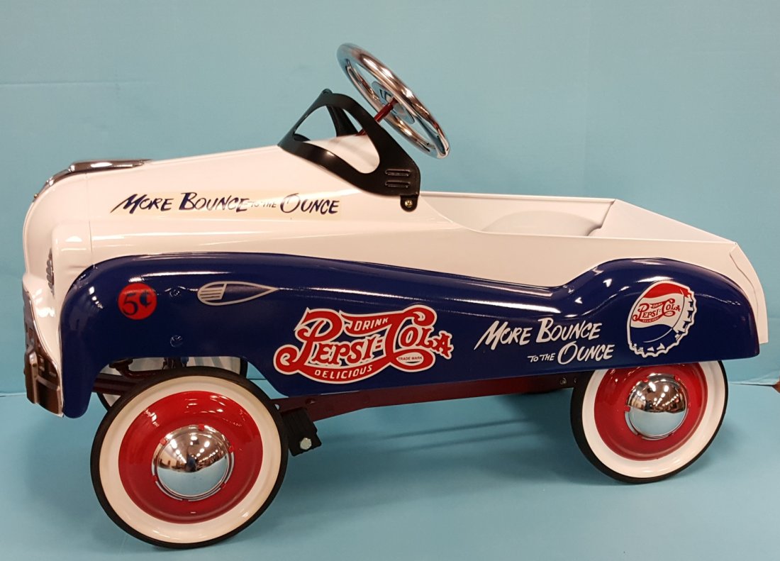pepsi pedal car
