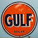 Porcelain Double Sided Gulf Dealership Sign